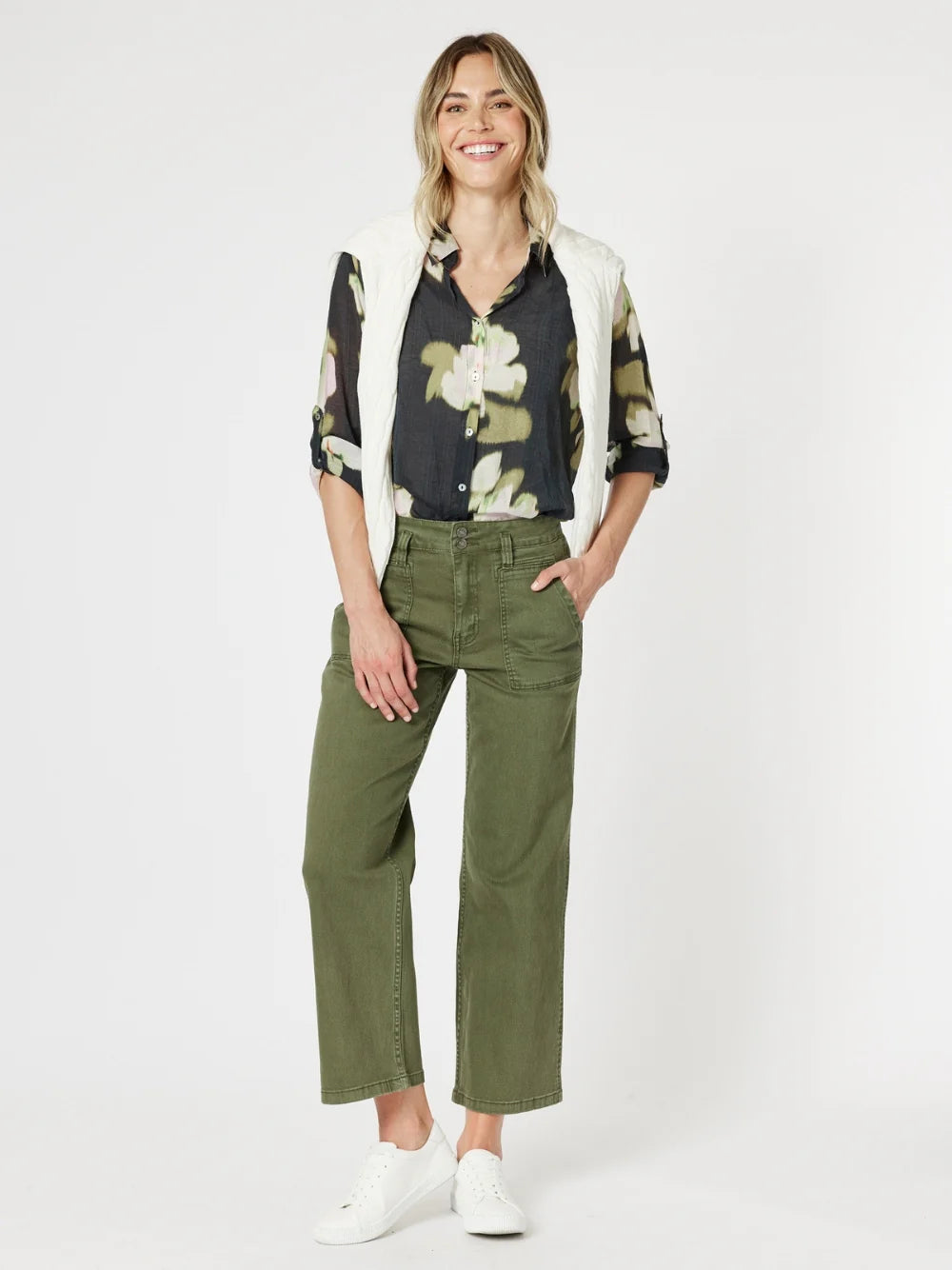 Maggie Floral Print Shirt