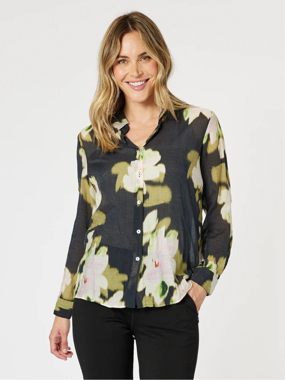 Maggie Floral Print Shirt