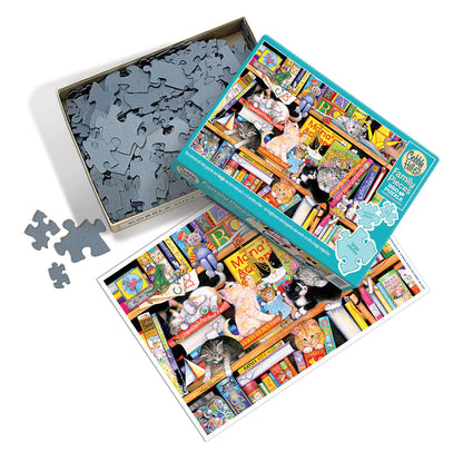 350 Piece Family Puzzle - Storytime Kittens