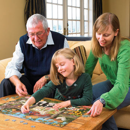 350 Piece Family Puzzle / Family Farm