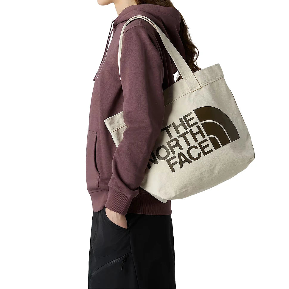 TNF Cotton Tote in Weimaraner Brown