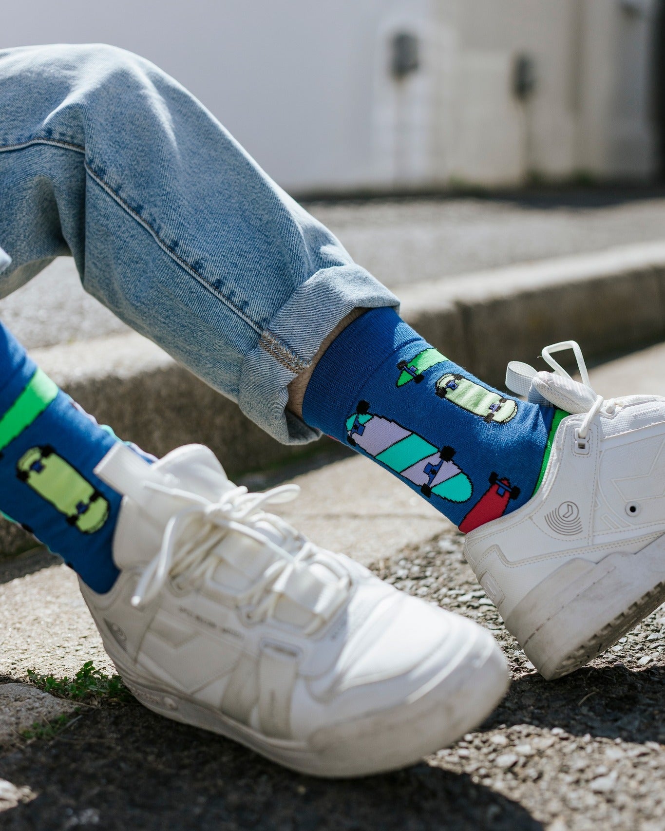 Bamboo Board Life Socks