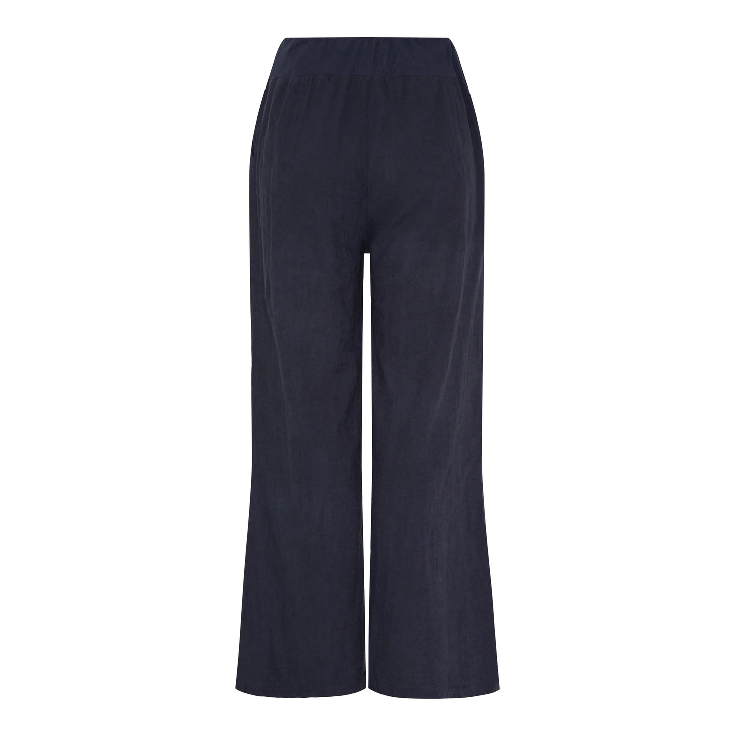 Anette Linen Pants in Navy
