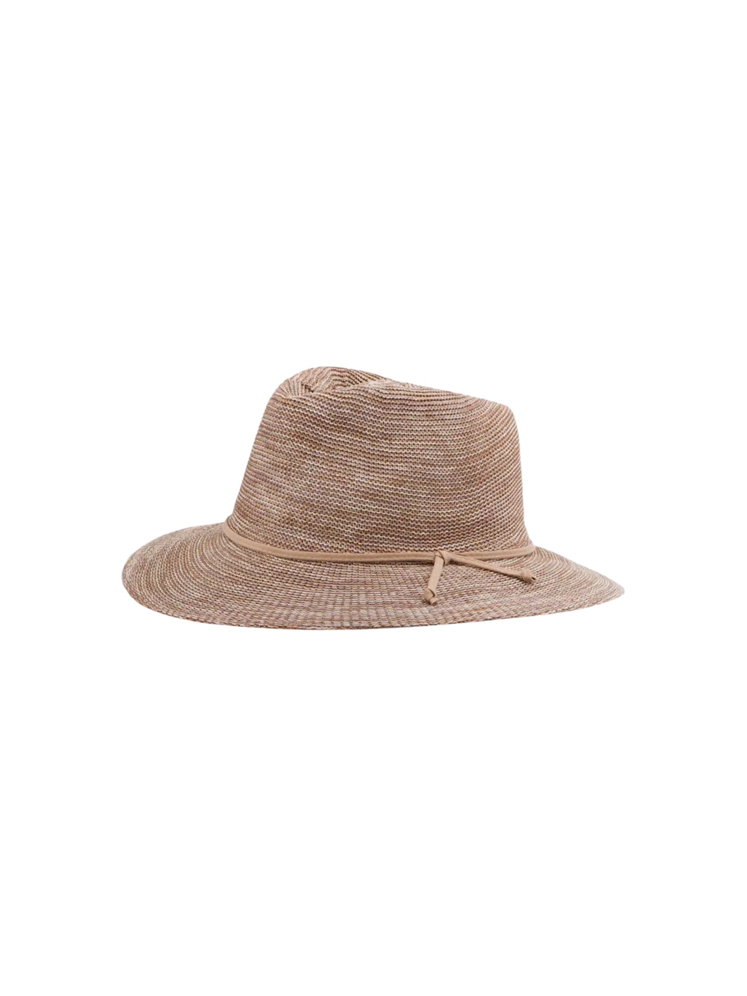 Gilly Fedora in Mixed Camel