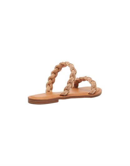 Basil Strappy Sandal in Rose Gold