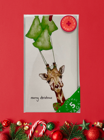 3 Trees Christmas Gift Tag Pack