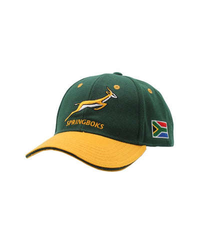 Springboks Acrowool Green/Gold Cap