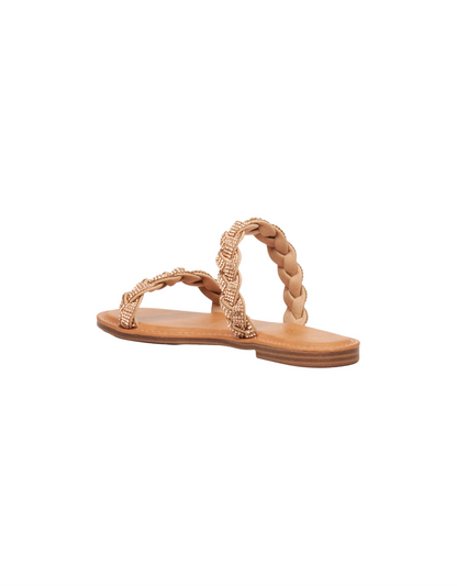 Basil Strappy Sandal in Rose Gold