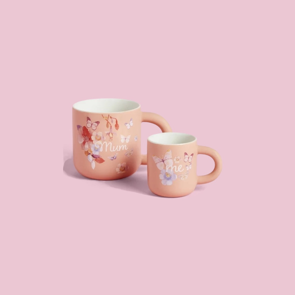 Camilla Mum & Me Mug Set in Apricot