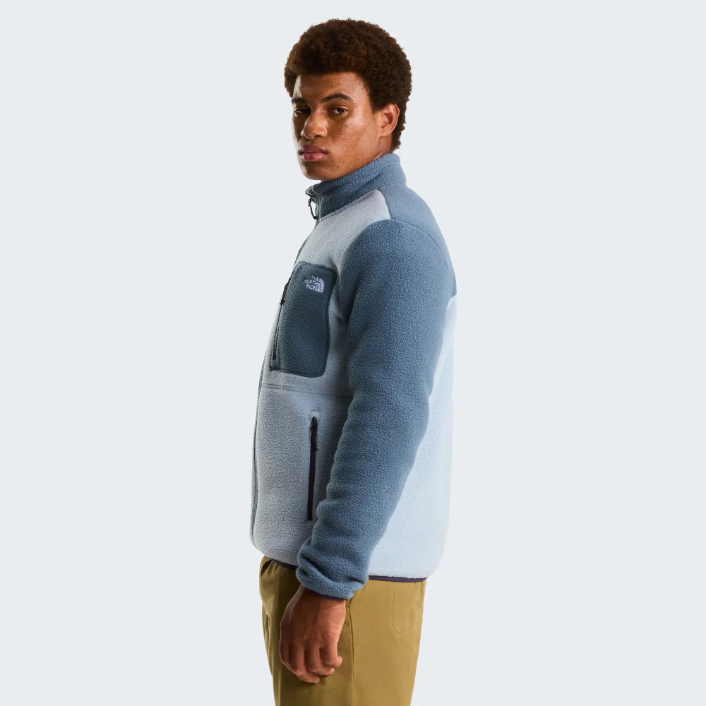 Yumiori Full Zip Fleece Jacket in Frost / Granite Grey & Endless Dusk