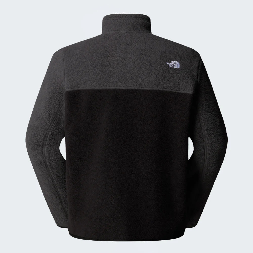 Yumiori 1/4 Zip Fleece Jacket in TNF Black / Monument Grey & Asphalt