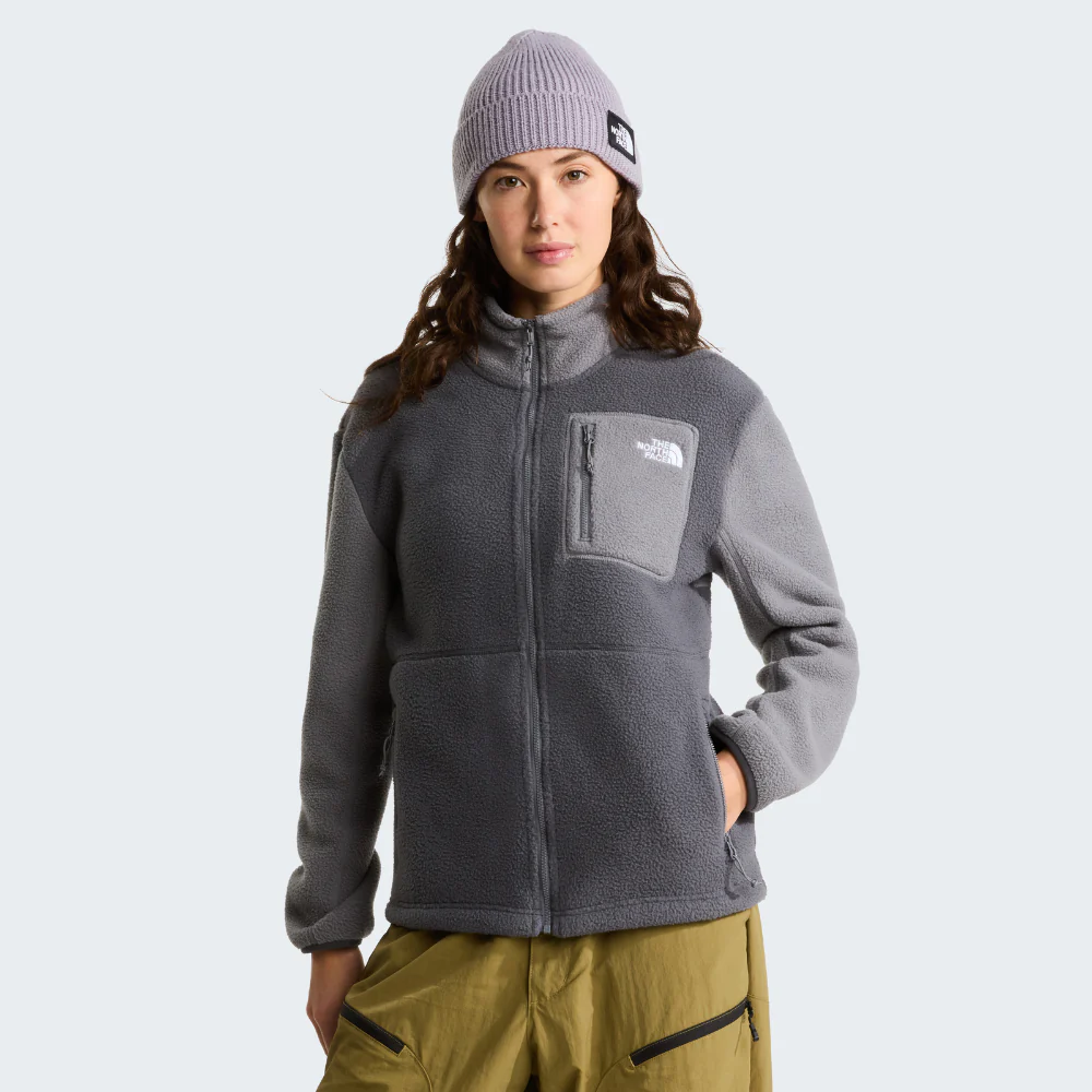 Yumiori Full Zip Fleece Jacket in Anthracite Grey / Smoked Pearl