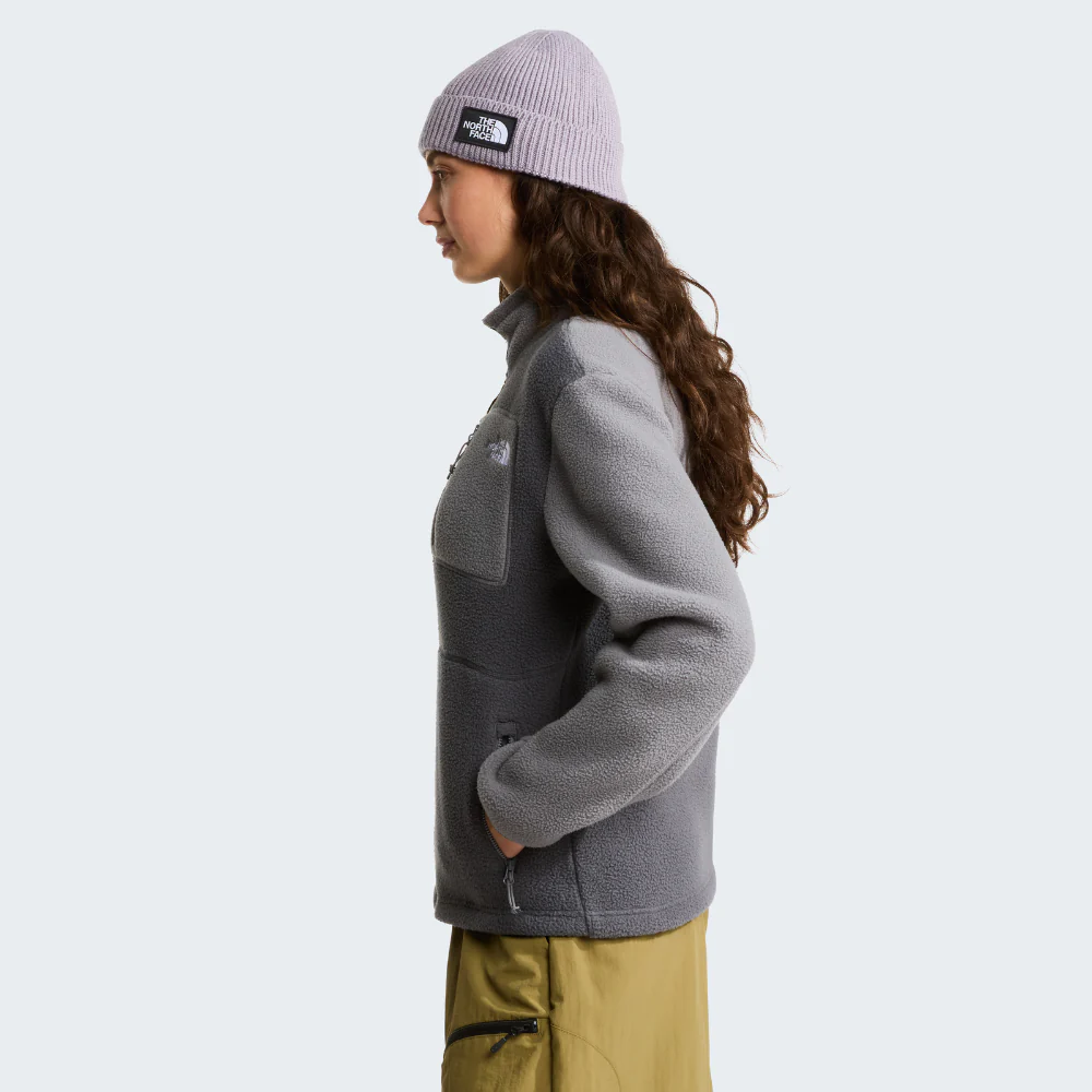 Yumiori Full Zip Fleece Jacket in Anthracite Grey / Smoked Pearl