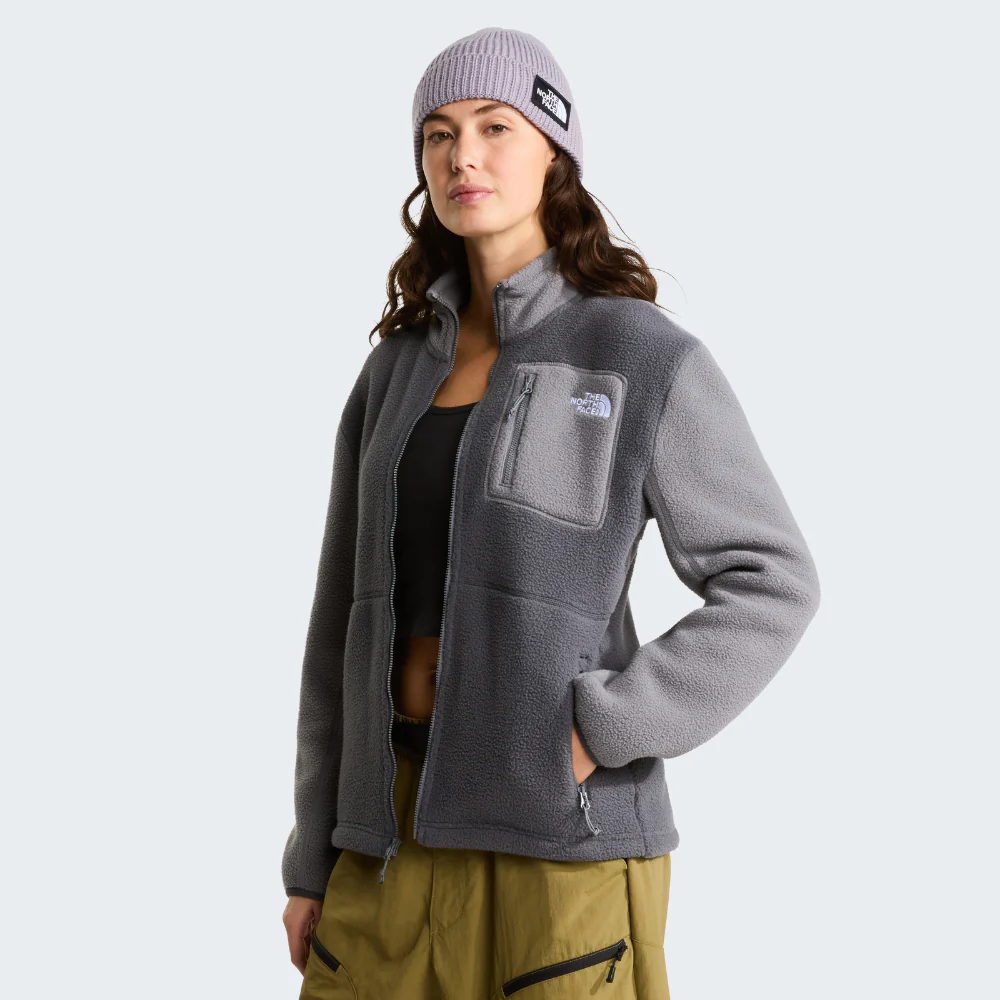 Yumiori Full Zip Fleece Jacket in Anthracite Grey / Smoked Pearl