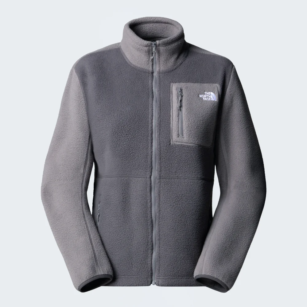 Yumiori Full Zip Fleece Jacket in Anthracite Grey / Smoked Pearl