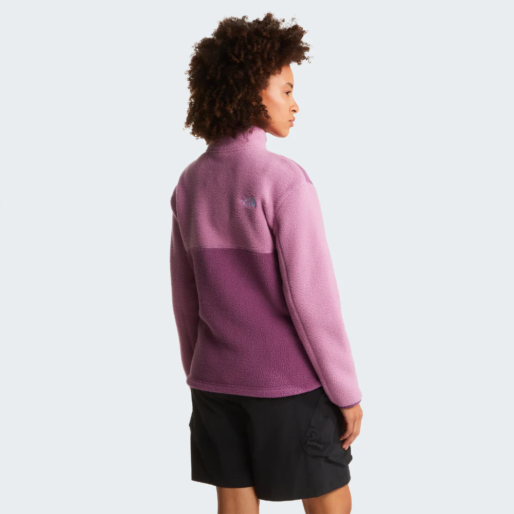 Yumiori Full Zip Fleece Jacket in Chroma Purple / Hushed Lavender