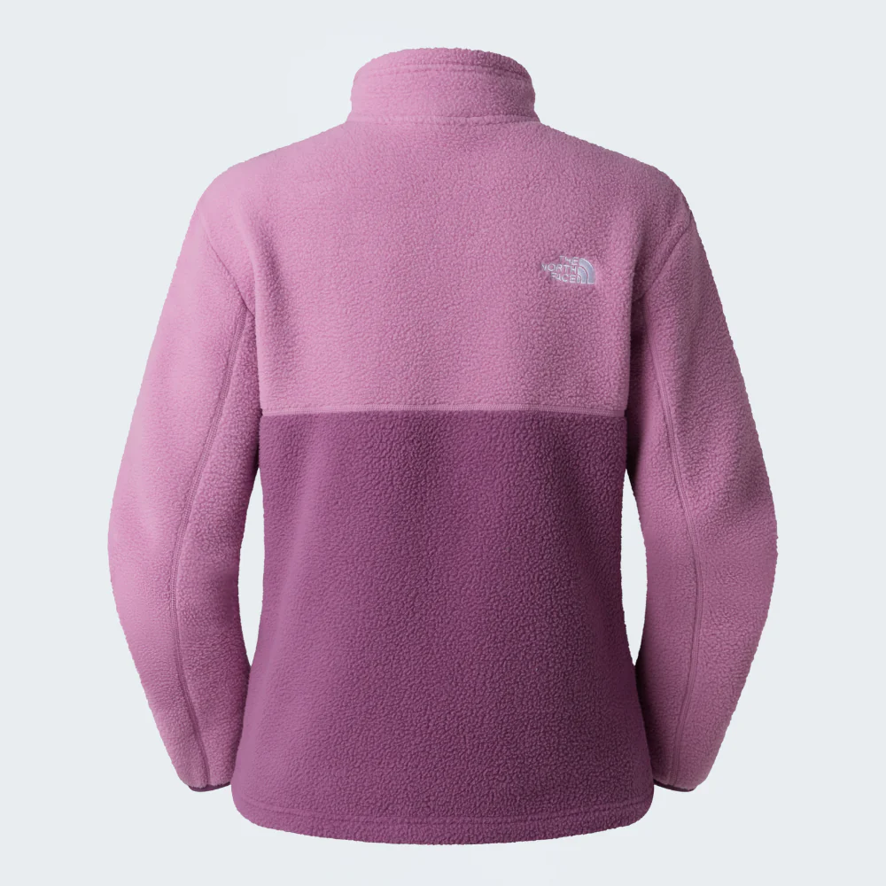 Yumiori Full Zip Fleece Jacket in Chroma Purple / Hushed Lavender