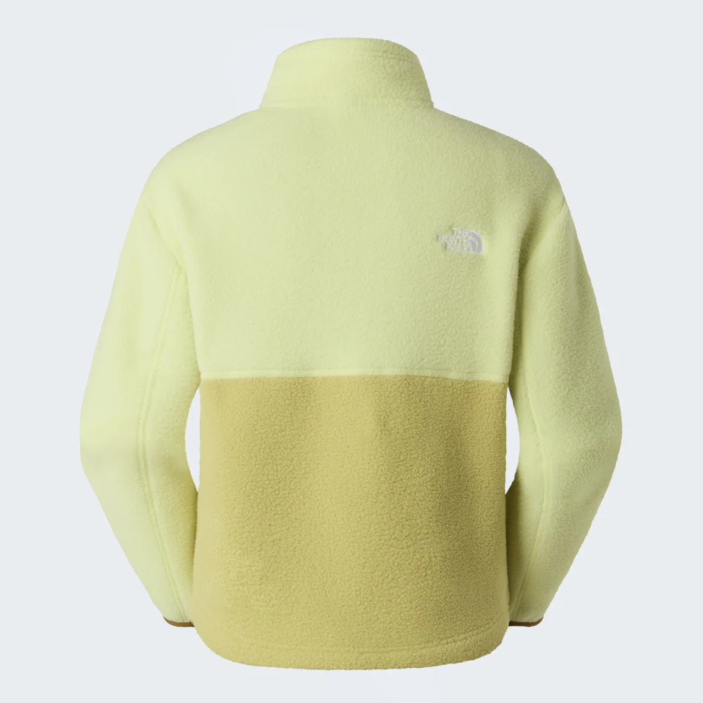 Yumiori 1/4 Zip Fleece Jacket in Pear / Lemon Mist & Cedar