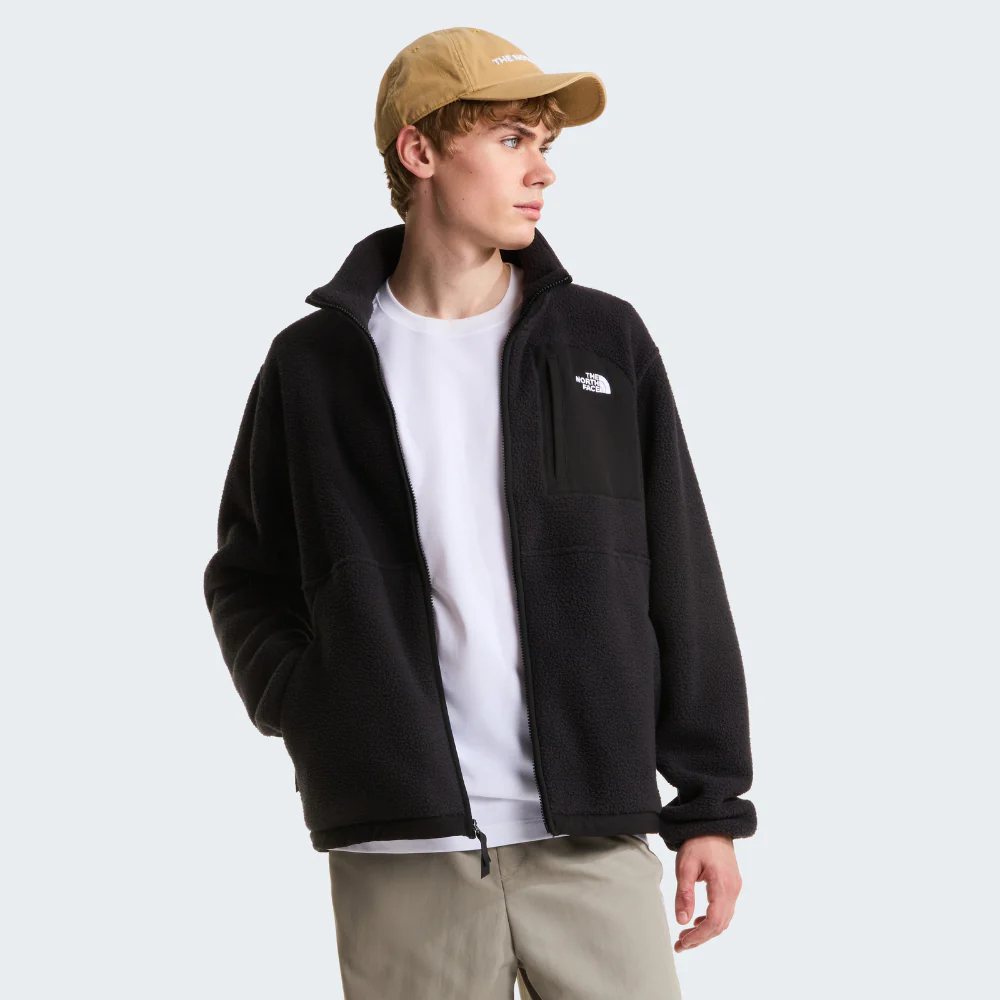 Yumiori Off Peak Full Zip Fleece Jacket in TNF Black