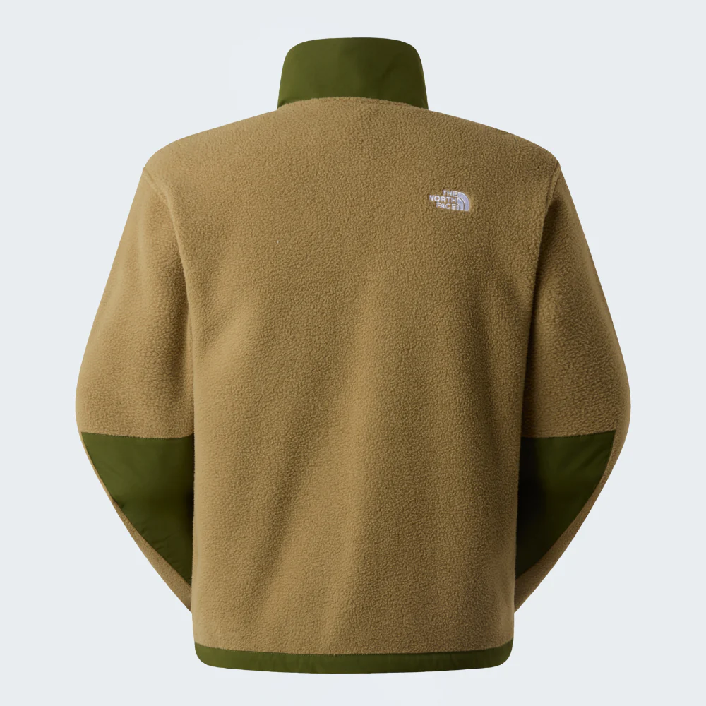 Yumiori Off Peak Full Zip Fleece Jacket in Cedar / Woodland Green