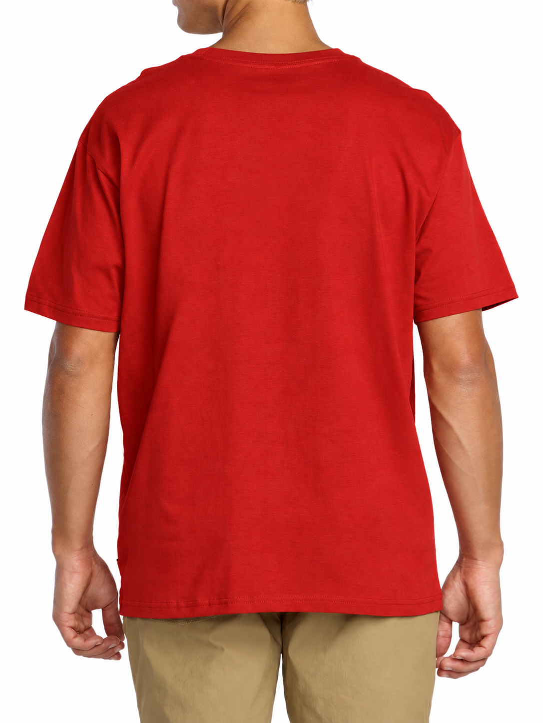 Arch Wave SS Tee in Fired Red