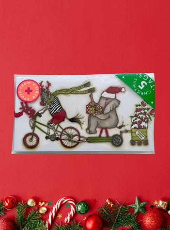 Pudding Delivery Christmas Gift Tag Pack