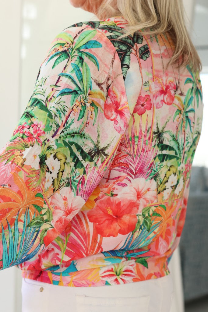 Bomber Jacket in Pink