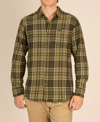 Leland Flannel Shirt in Dufflebag
