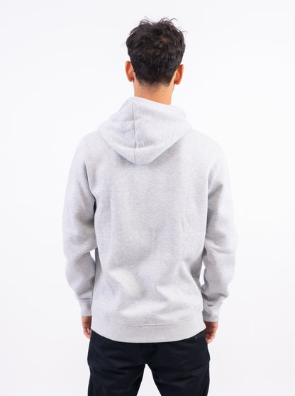 Foreman Fleece Hoodie in Heather Grey
