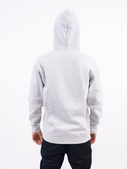 Foreman Fleece Hoodie in Heather Grey