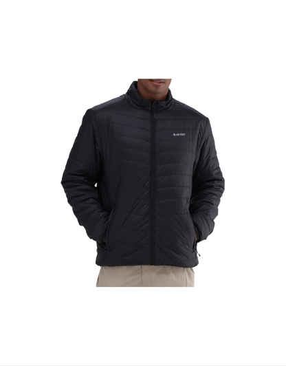 Nova Puffer Jacket in Black