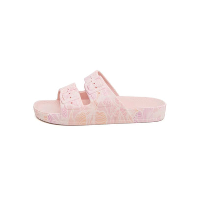 Freedom Moses Aloha Slides in Rosa Pink