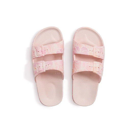 Freedom Moses Aloha Slides in Rosa Pink