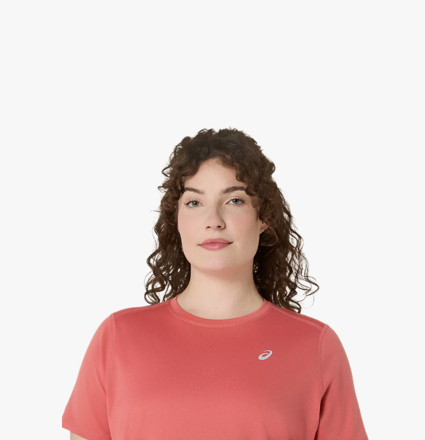 Core SS Top in Dark Pink Clay