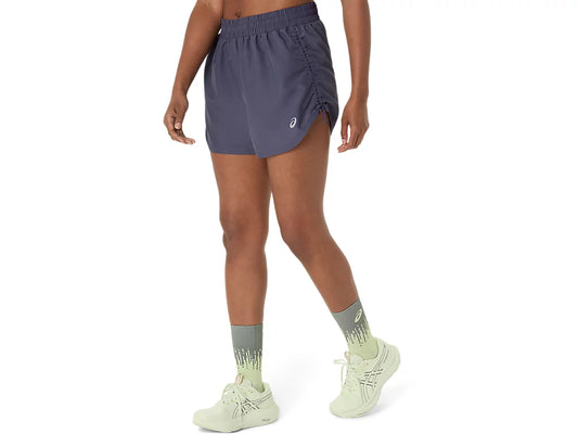 Nagino Run Adjustable 4in Shorts in Indigo Fog