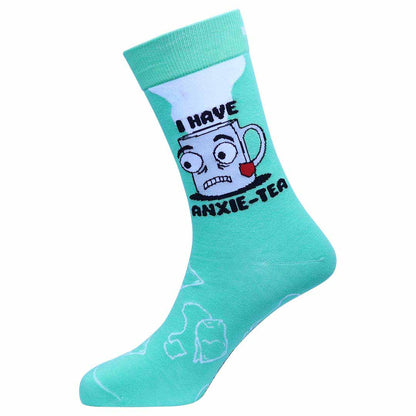 Cotton Anxie-Tea Socks