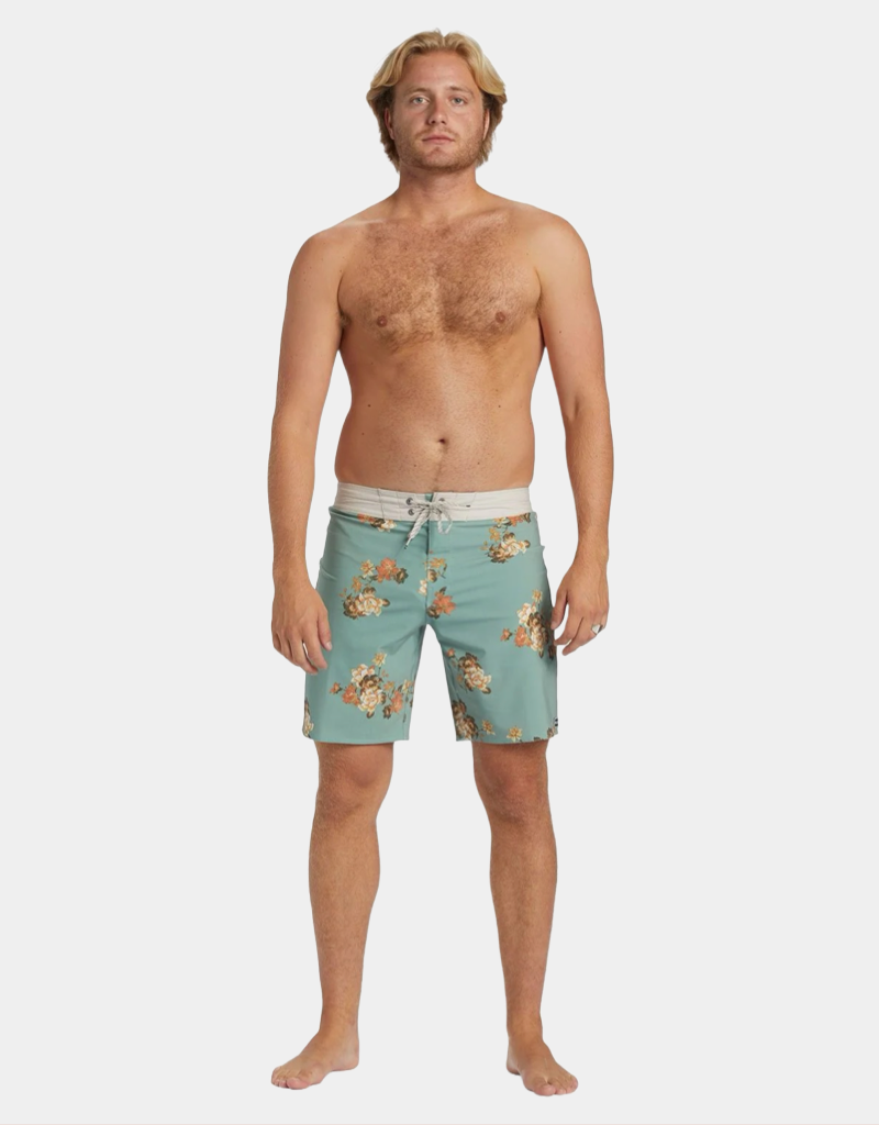 Sundays Pro 18.5" Boardshort in Sage