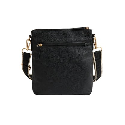 Crossbody Bag in Black & Gold