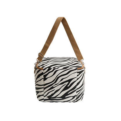 Picnic Bag in Zebra Print