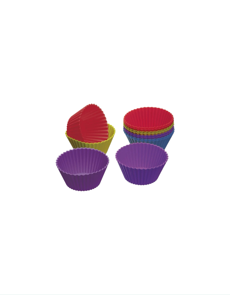 Silicone Muffin Cups (Set of 12)