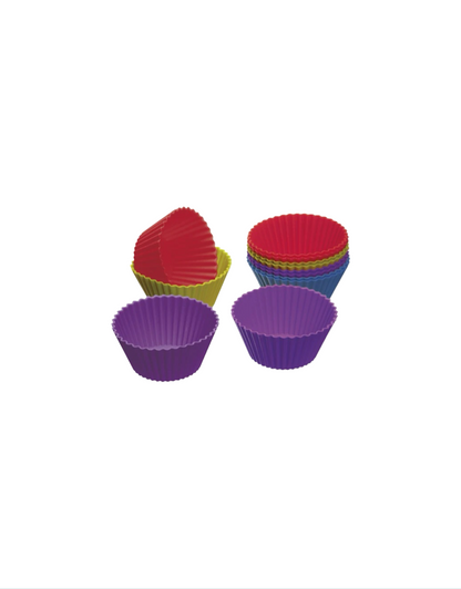 Silicone Muffin Cups (Set of 12)