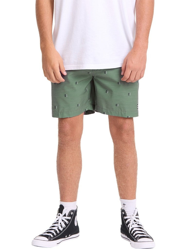 Crossfire Submersible 17" Hybrid Shorts in Laurel Wreath