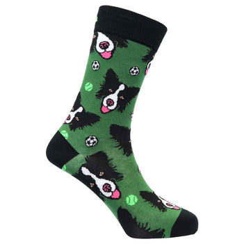 Cotton Border Collie Socks