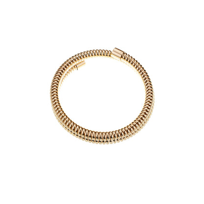 Metal Twist Bracelet in Gold