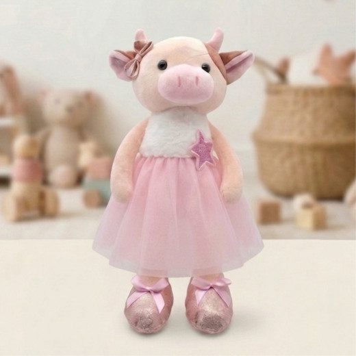 Plush Ballerina Cow