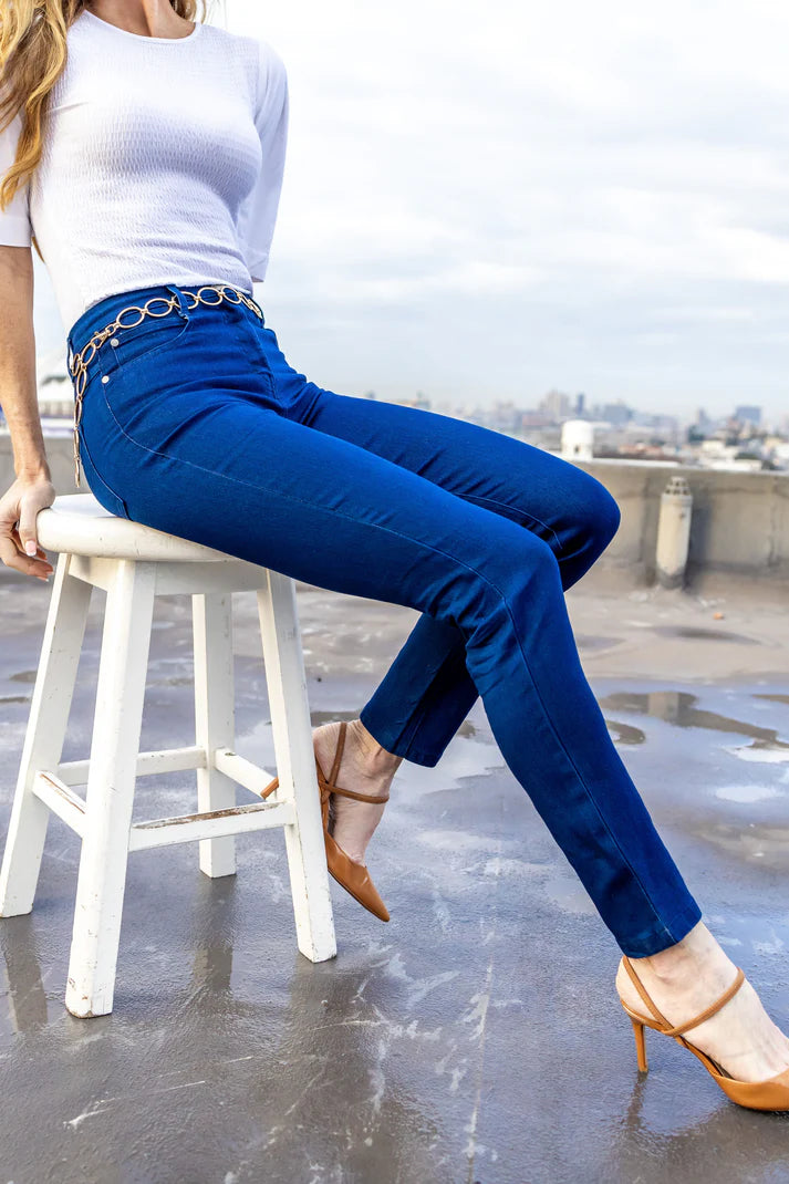 Elin Regular Fit Denim Jeans in Indigo