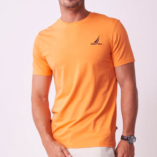 Beck SS Tee in Nectarine