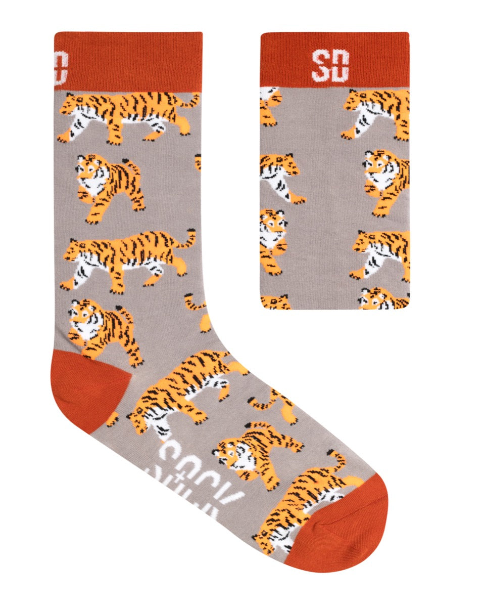 Cotton Big Cat Socks