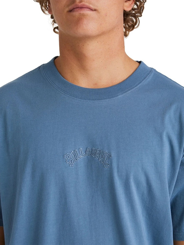 Smitty T-Shirt in Smoke Blue