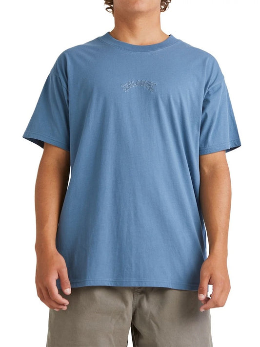 Smitty T-Shirt in Smoke Blue